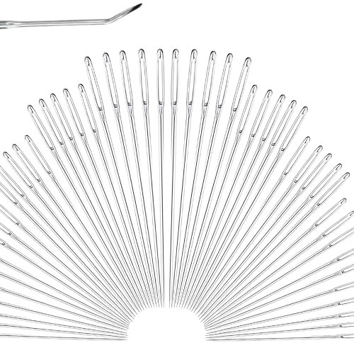 PARENCE.- Set mit 55 Nähnadeln - Handnadeln, alle Längen - 55 Stück, acier