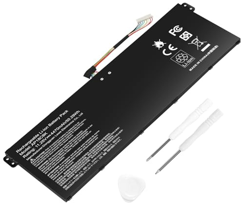 ASUNCELL 11.25V/50.29Wh AP18C8K Laptop Battery for ACER Aspire 5 A514-52 A514-52-58U3, Chromebook 314 C933, Swift 3 SF314-42-R4XJ SF314-42-R27B SF314-57 SF314-57G SF314-58 SF314-58G Series