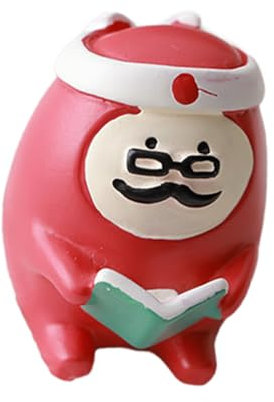 Qcbuegof Resina di Natale Figura Pupazzo di Neve Santa Statua Ornamento Per Soggiorno Tavolo Decorazione Resina Artigianato Bambini Presentazione Fatto A Mano Di Neve Figurine