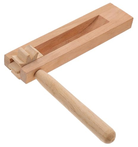 TOYANDONA Wooden Ratchet Noise Maker Educational Toy Hand Percussion Music Toy for Kids Traditional Matraca Suitable for Early Learning and Sensory Play