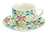 Brandani 53706 Tazzina Caffe Medicea Set 6 Pz New Bone China d 11,5x5h cm