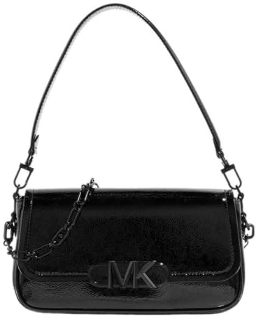 Michael Kors Damen MD CNV Pouch SH Parker Bag, Schwarz