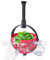 Easy-to-Use Salad Spinner shakers Large Capacity Non-Scratch Colander Dryer Spina Collapsible Handle Home 360 Rotary Drain Rack Kitchen Cleaning Basket Washer Fruit Vegetable Lettuce Cleaner (Red)