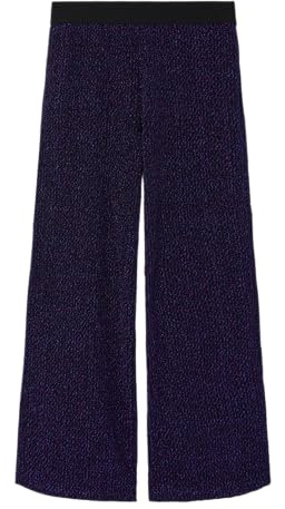 NAME IT NKFNOLEK Wide Pant Pantaloni di Stoffa, Phlox Pink, 122 Bambina