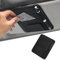 Azonelife Multi-Function Car Sun Visor Organizer, PU Leather Card Glasses Holder Clip, Universal Car Visor Interior Accessories with Storage Pocket for Storing Sunglasses Pen Invoice Ticket, Black