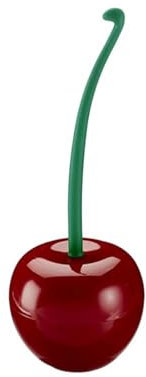 Spazzolone Bagno Wc A Forma Di Ciliegia, Scovolino Bagno Wc Set, Scopino E Supporto Per Toilette, Set Toilette Scopino, Spazzola E Supporto Per WC A Forma Di Ciliegia, Scopino WC In Piedi Per Doccia