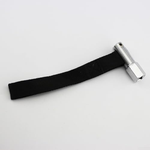 1 herramienta de llave de filtro de aceite de correa de nailon para enchufe de 1/2 unidad ajustable para filtros de aceite de hasta 120 mm de diámetro