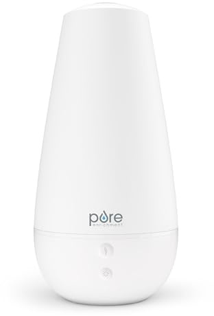 Pure Enrichment PureSpa XL 3-in-1 Cool Mist Humidifier, Essential Oil Diffuser & Mood Light - 2L Tank Provides Powerful Mist Coverage up to 350 sq ft in Bedroom, Office & Large Rooms
