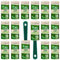 Today - Lint Rollers 95% recycled 16 rolls (24 sheets) + 2 handles in post-consume plastic. Lint remover for cat and dog hair, Extra sticky pet hair remover