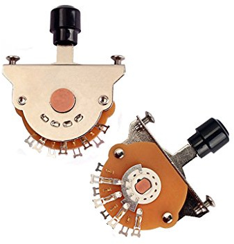 Alnicov 3-vägs brytare pickup Selector Switch för Fd Telecaster Tele elgitarrer
