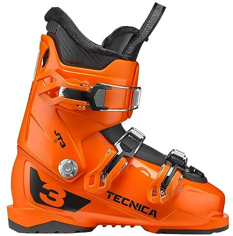 Tecnica Kinder Skischuhe Kinderskischuhe Skistiefel Kinder JTR 3 - MP26.5 EU41.5 - Ultra orange - Ski Boots - Flex 60 - Alpinskischuhe Allmountain - für Anfänger