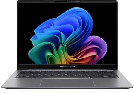 ASUS ExpertBook P5 Copilot+ PC AI Laptop, Intel® Core™ Ultra 5 Processor 226V, 16GB RAM, 512GB SSD, WiFi 6E, Windows 11 Pro, Misty Grey, P5405CSA-XH54