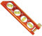 Torpedo Level, Magnetic, 4 Vial for Conduit Bending & More with V-Groove & Magnet Track Klein Tools 935AB4V