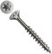 40mm Wood Screws, Torx Drive, Flat countersunk T-Star Plius Muti Head, Ground Serrated, 4cut Point Self Tapping Rust-Free A2 Stainless Steel Spax Decking Screw 3,5x40/23mm Fastener (200 pcs)