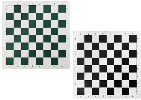 OAOSDH 2 Stück Schachbrett, Klassisches Brettspiel, Tragbares Schachbrett, Langlebiges Schachbrett, Schachzubehör.