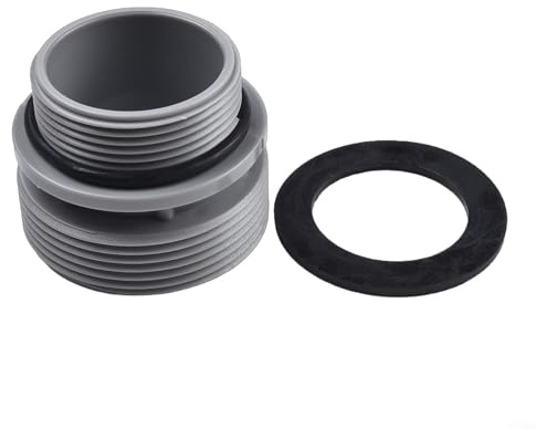 Adattatore di collegamento per tubo flessibile da 40 mm per piscine Intex da 1 1/2, compatibilità semplice (1)