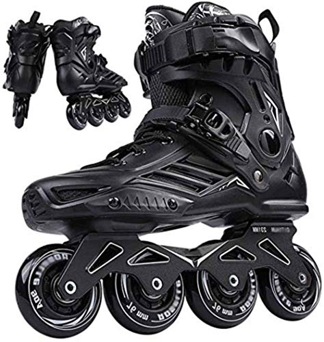 Inline Skates for Adult Single Row Roller Blades, Professional Inline Speed Skating Shoes, for Men and Women Roller Skates,40-Normal