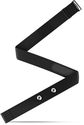 Verstellbarer Pulsgurt Elastisch 70cm bis 115cm, ELEPRUC Cardio-Gürtel, Pulsmesser Brustgurt, Herzfrequenz Brustgurt Kompatibel mit Garmin, Wahoo, Polar H10/H9, Coospo, Magene, Bryton, Livlov