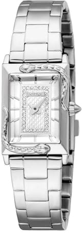 Just Cavalli Damen Analog Quarz Uhr mit Edelstahl Armband JC1L364M0045