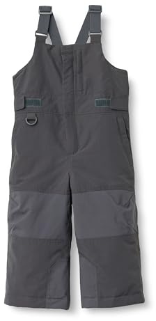 Amazon Essentials Salopette da Neve Idrorepellente Unisex Bambini e Ragazzi, Carbone, 2 anni