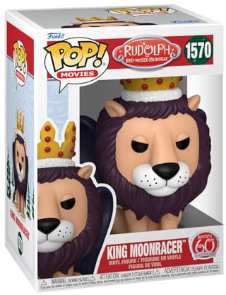 Funko Pop! Movies: Rudolph – King Moonracer​ - Rudolph the Red-Nosed Reindeer - Collectable Vinyl Figure - Gift Idea - Official Merchandise - Toys for Kids & Adults - Movies Fans