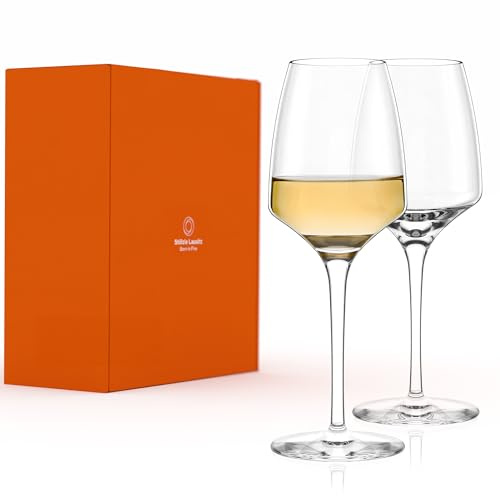 Stölzle Lausitz Experience Weißweingläser Weißweinkelche 350 ml, 2er-Set