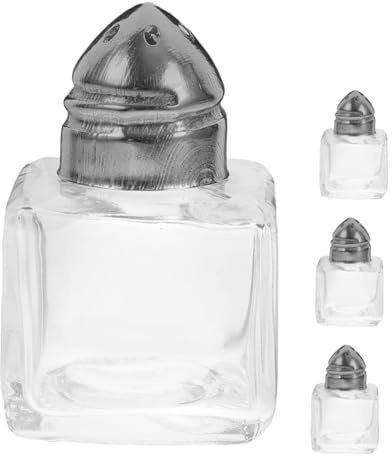 HEALLILY 4pezzi Spargipepe in Spargisale Contenitori per Condimenti Bottiglie per Spezie per Uso Domestico Barattoli per Contenitori per Spezie