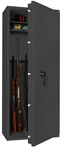 Format Waffenschrank Corvino 6 (Klasse 0), Doppelbartschloss mit 2 Schlüsseln, Grad 0 nach EN 1143-1, H155xB65xT42 cm, 219 kg