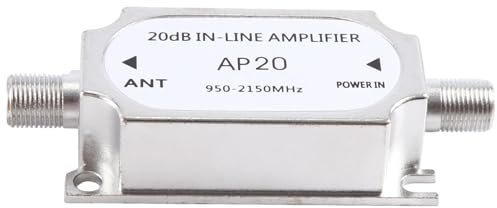 Sessleger Amplificatore AP20 Satellite 20DB 950-2150MHZ per Rafforzare la Forza del Segnale del Canale del 'antenna.