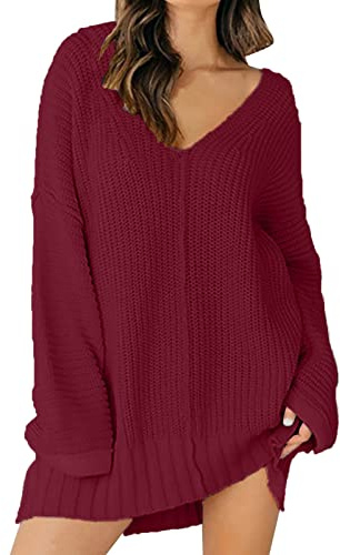 Vestido de mujer de invierno de punto elegante vestido de punto de Año Nuevo Elástico Vestido Suéter Curvy Ceremonia Noche Camisetas Vestidos Tallas Grandes Cóctel Vestidos Largo Elegante Rojo Fiesta