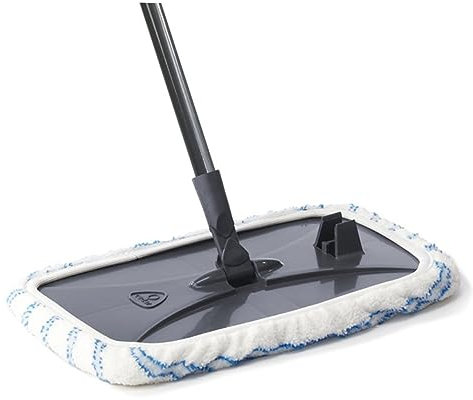 ANDRESLAD Paño De Microfibra Repuesto Para Mopa a Vapor Funda Para Trapeador Lavable Azul y