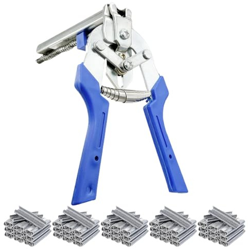 Clips Pour Grillage,Pinces Multifonction Type M Pour Clôture | Outil Bricolage Pour Volaille Maison Animal Rembourrage Oiseau Artisanat Clôture Fil