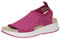 CAPRICE Damen Sandalen flach weiches Fußbett Bequem, Rosa (Pink Knit), 39 EU