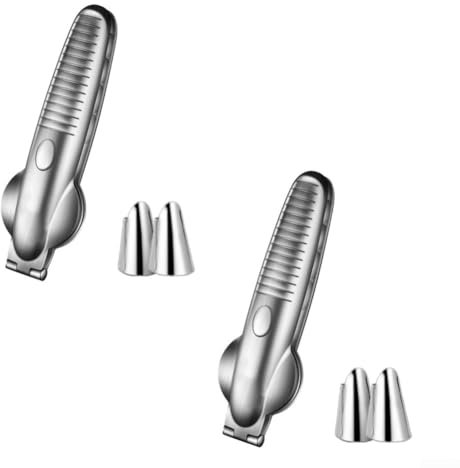 Cortador Maroni de acero inoxidable, pinzas de castaño, cortador de castañas 2 en 1 para nuez (2 piezas)