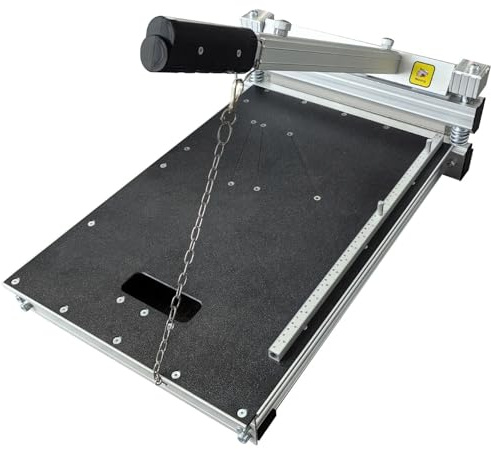 Taglierina per pavimenti in laminato per pavimenti multistrato e parquet, larghezza di taglio efficiente 330 mm per un'installazione precisa e rapida
