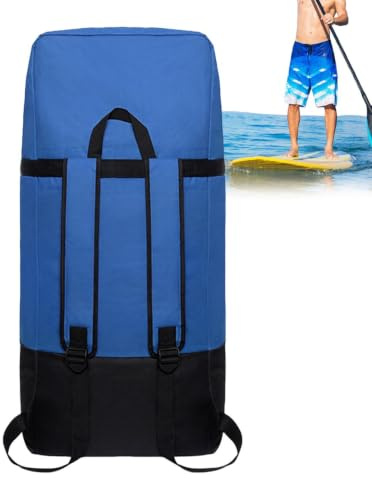 En Upp Blåsbar Paddle Board Väska En Vatten Tät och Förvarings Rygg Säcken | Med justerbar axelrem SUP-reseväska För en Vatten Surfing, Paddling, Kajak, och Surf Boar