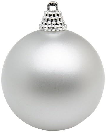 Deco Woerner Weihnachtskugeln Perlmutt matt, 20 cm