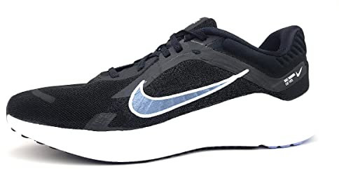 NIKE Quest 5, Sneaker Hombre, Black Cobalt Bliss White, 43 EU