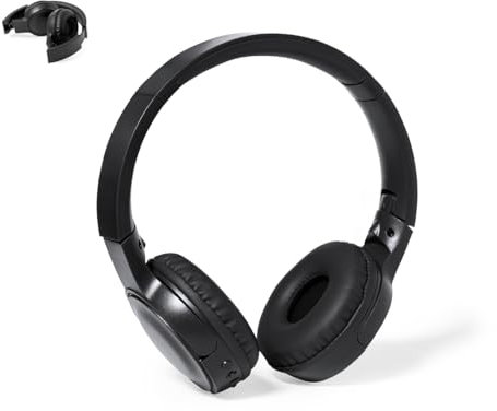 Pincho Auriculares Inalámbricos Over-Ear, Bluetooth V5.0, Llamadas de Voz Nítidas, con Cuerpo y Almohadillas a Juego, Auriculares de Diadema con microfono Integrado.