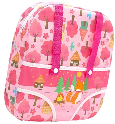 Porta Muñecas Para Muñecas,Mochila Porta Muñecas - Portador delantero y trasero con correas - Accesorios para muñecas Portador de muñecas Portador delantero y trasero para muñecas de 12/14/16/18 pulga