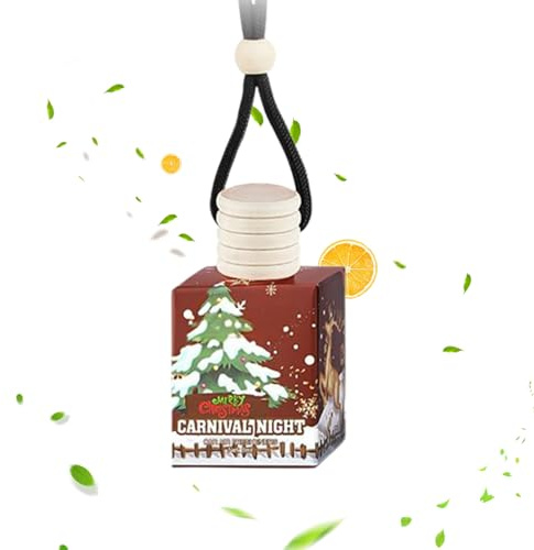 Profumo Auto | Albero Fras Profumato Automobile di Natale | Eliminatore Odore Lunga Durata Decorazione Festa Driver Passeggero Regalo Camion Auto SUV