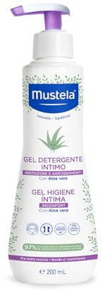 Mustela Intimpflege-Gel, Windelwechsel, mit Avocado-Perseose BIO, für Säuglinge und Kinder - Reinigt sanft den Intimbereich, 97% Inhaltsstoffe natürlichen Ursprungs (200ml)