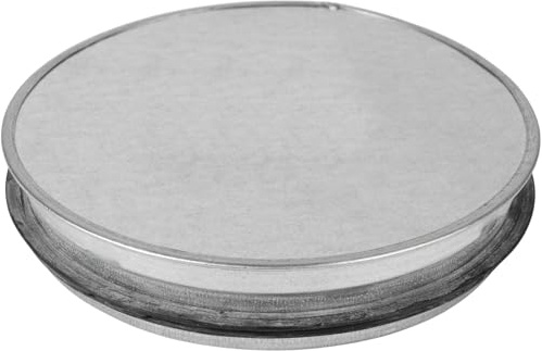 Repa Market 8 Inch Galvanized Steel End Cap with Rubber Gasket – Round Male Fit Duct Plug – HVAC Exhaust & Intake Vent Pipe Cover – Heavy Duty Metal Ducting Cap – Indoor & Outdoor Ventilation Systems