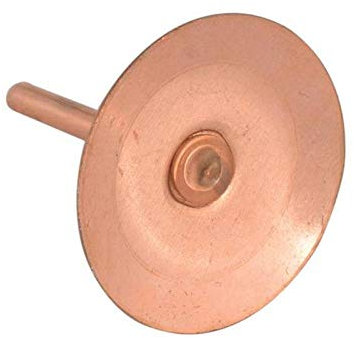 ForgeFix Copper Disc Rivets 20 x 20 x 1.5mm (Pack 100)
