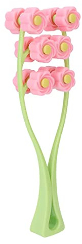 HSBMAIAOSI Face Roller V Shaped Massager Double Clips Massager Roller for Skin Tightening Rejuvenate Face