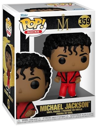 Funko POP! Rocks: Michael Jackson - (Thriller) - Collectable Vinyl Figure - Gift Idea - Official Merchandise - for Kids & Adults - Music Fans - Model Figure for Collectors and Display