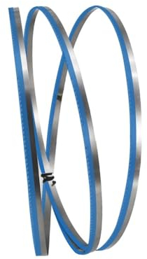 Hoja de Sierra de Cinta de 58-1/2 , 1490mm, 1490x6,35x0,35mm, TPI 10, Sierra de Banda for Basa 1,0, leñador BS200, Accesorios de Herramientas eléctricas, 1 ud.