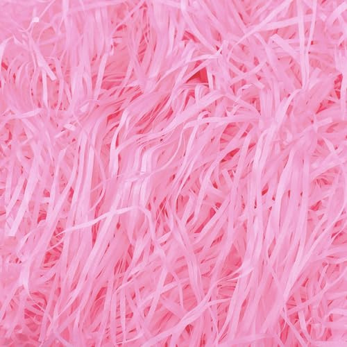 GSrenyu 200g Pink Shredded Tissue Paper