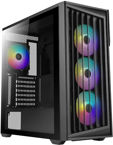 AZZA CSAZ-490 Torrent ATX Boîtier de jeu pour tour intermédiaire
