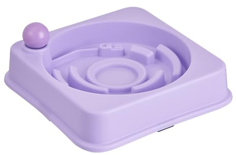 Slow Feeder Dog Bowls | Non-Slip Anti-Choking Feeding Dish,Healthy Eating Puzzle Feeder Dish | for Home Dorm Bedroom Balcony Living Room